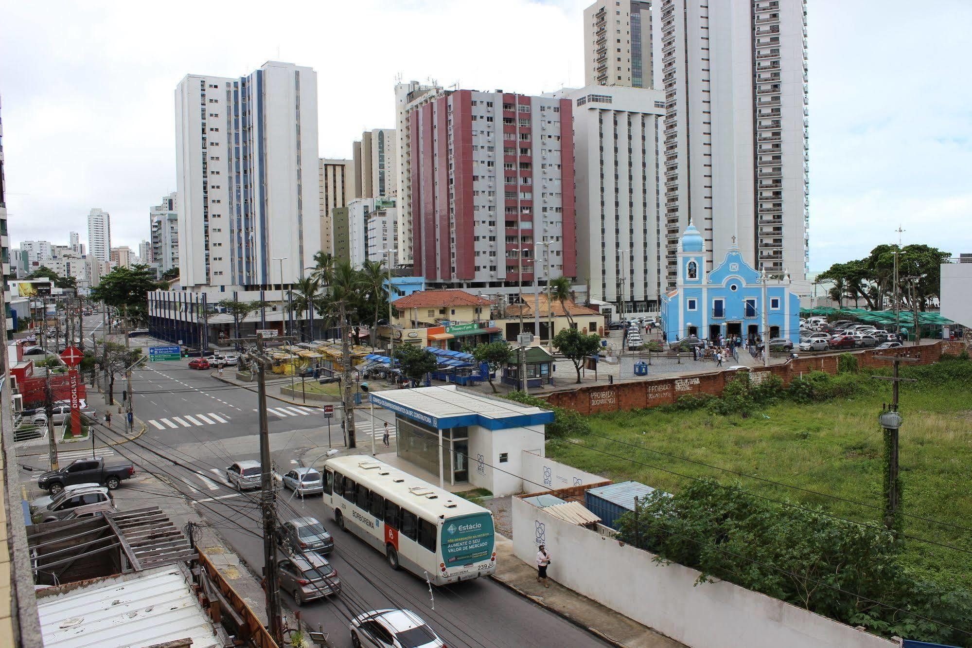 Hotel Pousada Da Praca จาบัวเทา โดส กัวราราเปส ภายนอก รูปภาพ